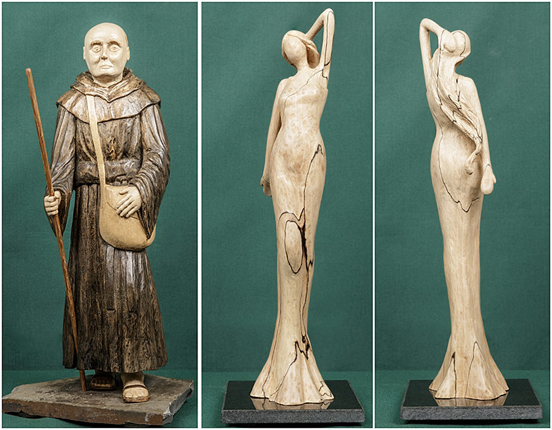 carvings by a member of the solent guild of woodcarvers and sculptors 