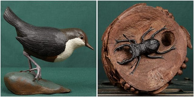 carvings by a member of the solent guild of woodcarvers and sculptors 