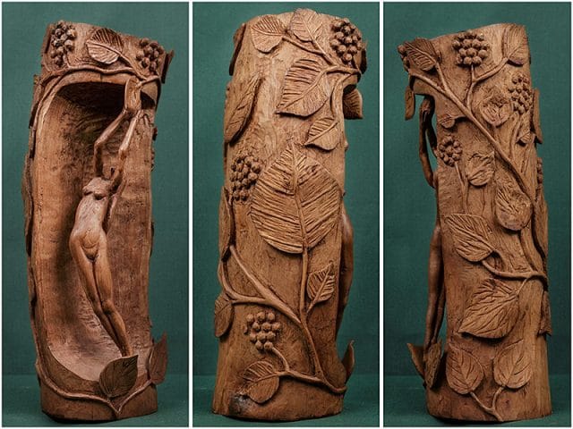 carvings by a member of the solent guild of woodcarvers and sculptors 