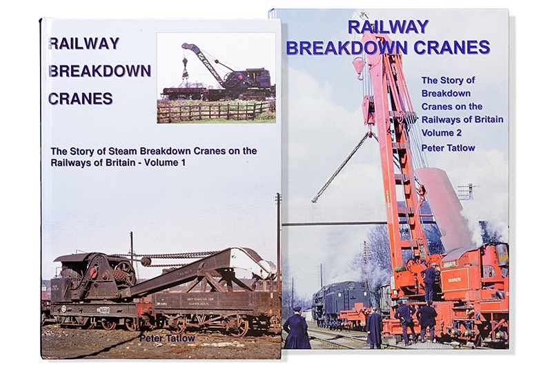 Author Peter Tatlow Railway Breakdown Crane Books