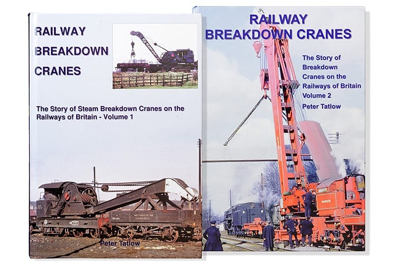 Author Peter Tatlow Railway Breakdown Crane Books