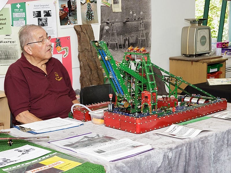 Solent Meccano Club Secretary Peter Goddard 