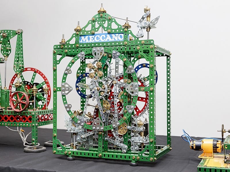 Time Piece Meccano Model by Bob Palmer 