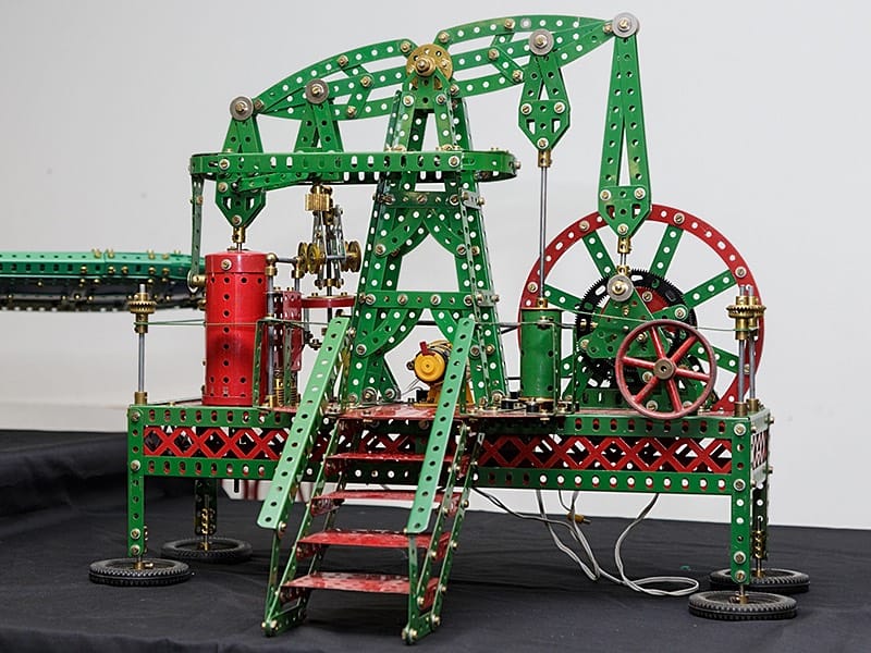 Meccano model by Bob Palmer 