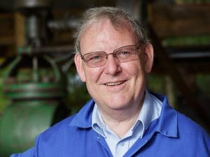 Headshot Portrait Of Bob Palmer At Bursledon Brickworks Museum