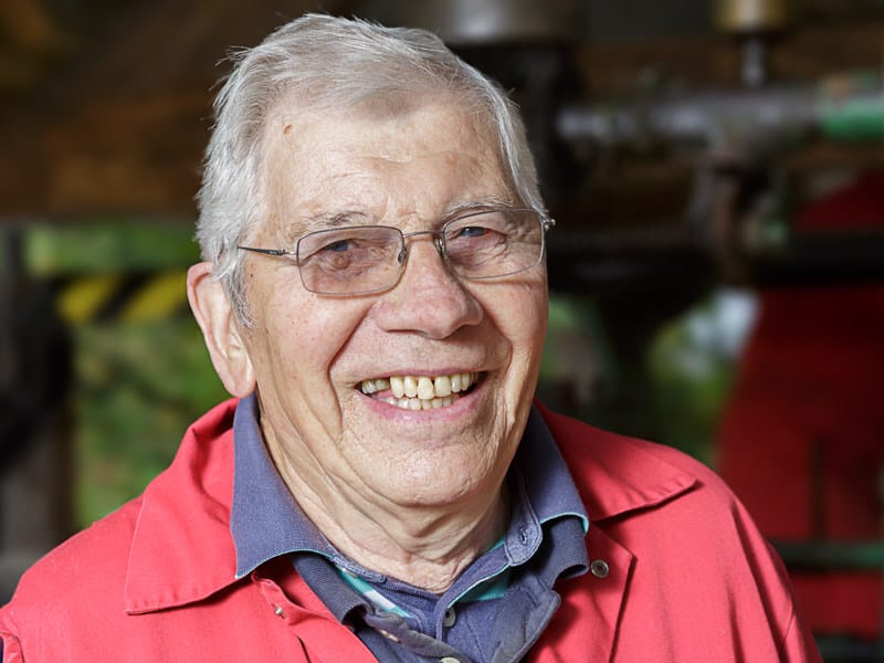 headshot portrait of brian greenham of bursledon brickworks museum