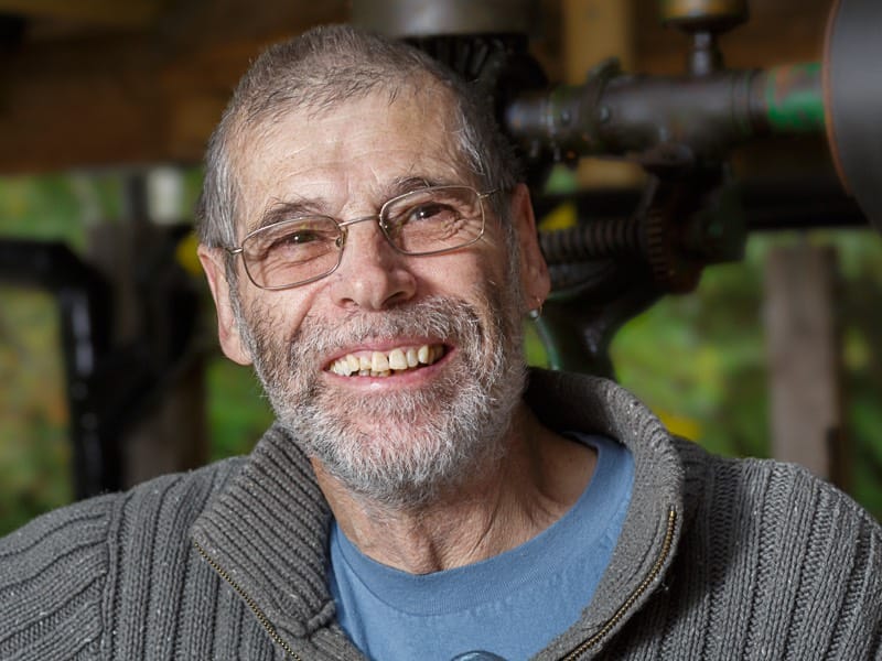 headshot portrait of Les one of the volunteer engineers