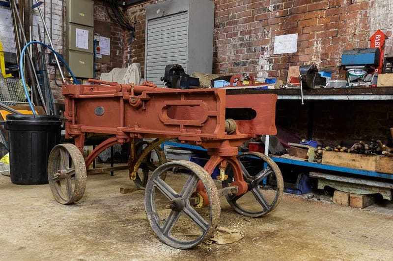 Bursledon Brickworks Museum volunteers workshop