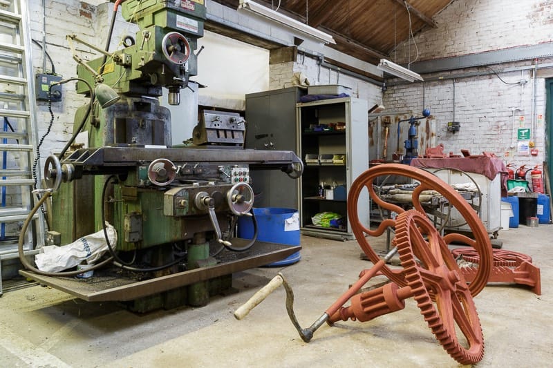 Bursledon Brickworks Museum volunteers workshop