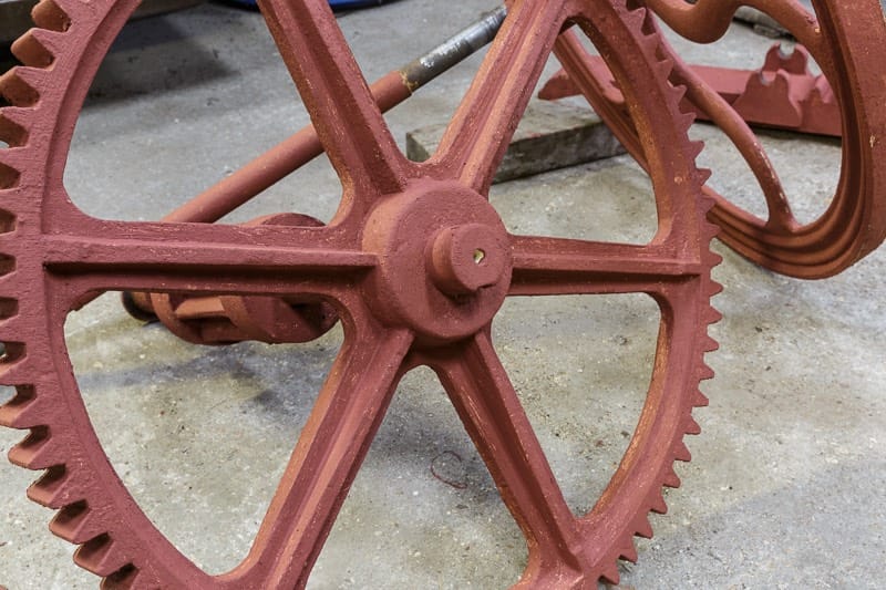 Bursledon Brickworks Museum volunteers workshop