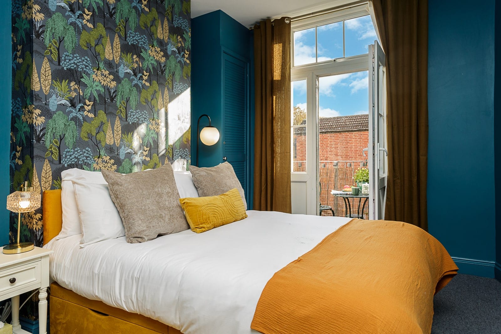 interior view of bedroom area in a residential property