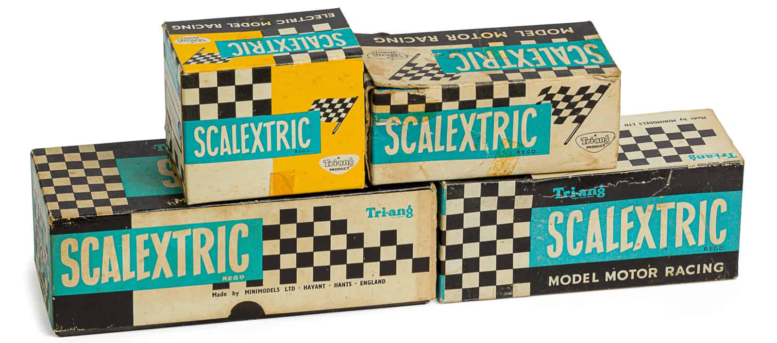 Boxes_SPL Old Scalextric model car boxes