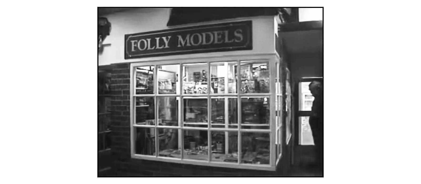 Folly-Models_PS_BW_SPL Folly Models Petersfield shop front circa early 2000's