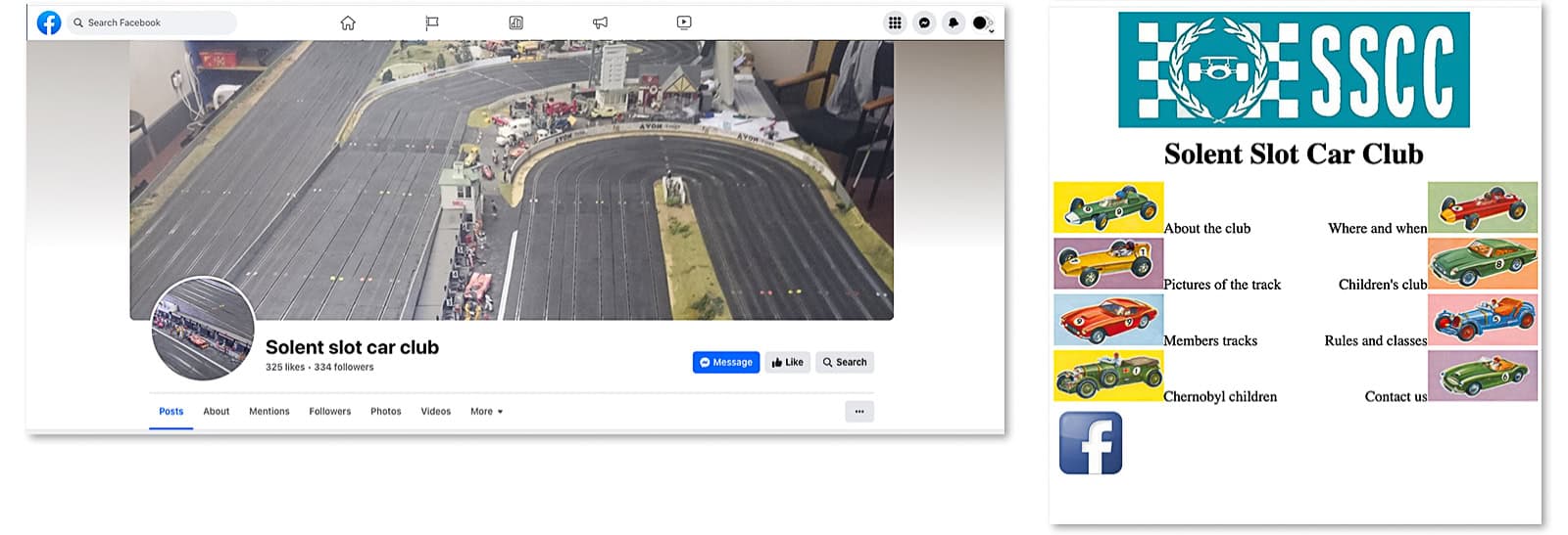 Gosport Club_SPL Gosport, Solent Slot Car Club web sites