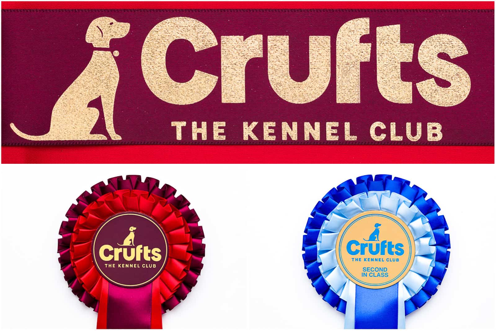SPL-Crufts Crufts Kennel Club qualifier rosette's