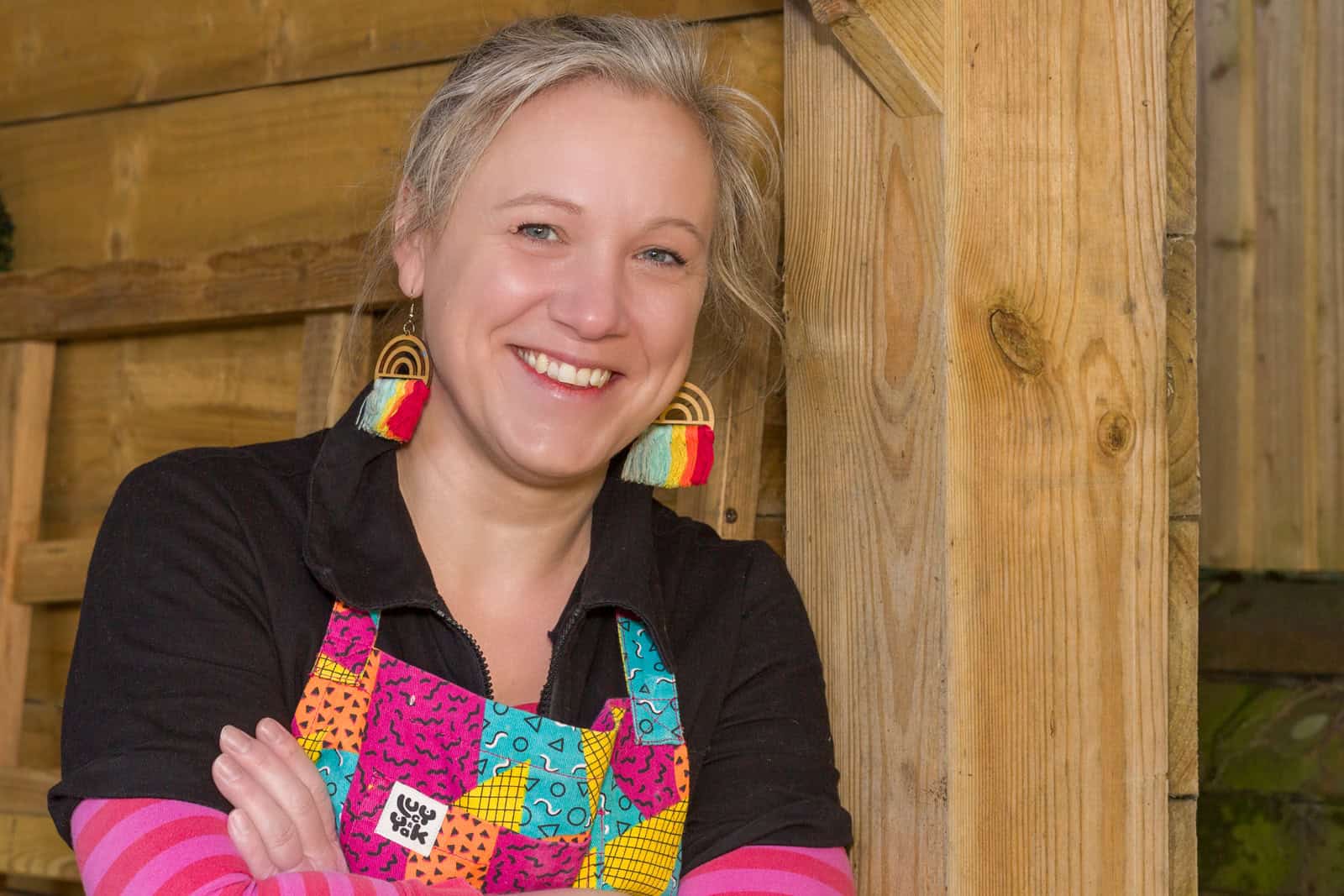 portrait of the artist and business owner of sentimental castings