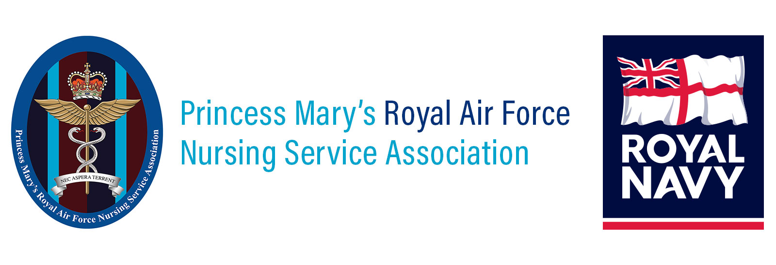 princess mary's royal air force nursing association and royal navy emblems