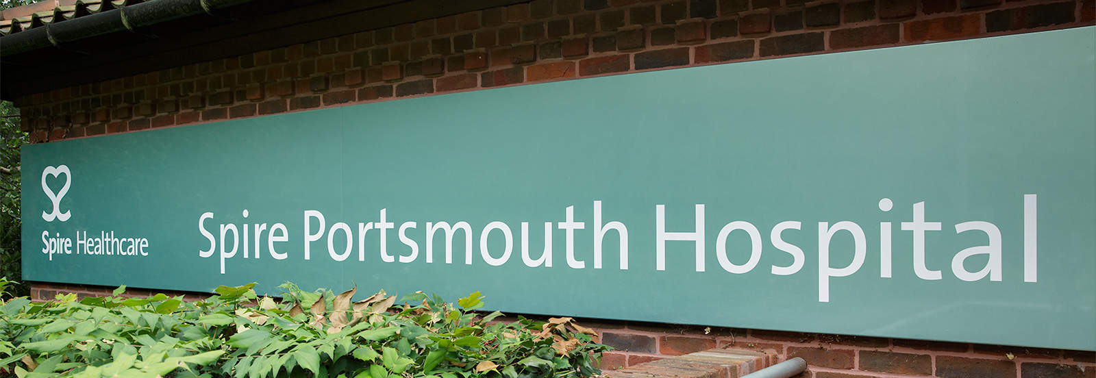 spire portsmouth hospital sign