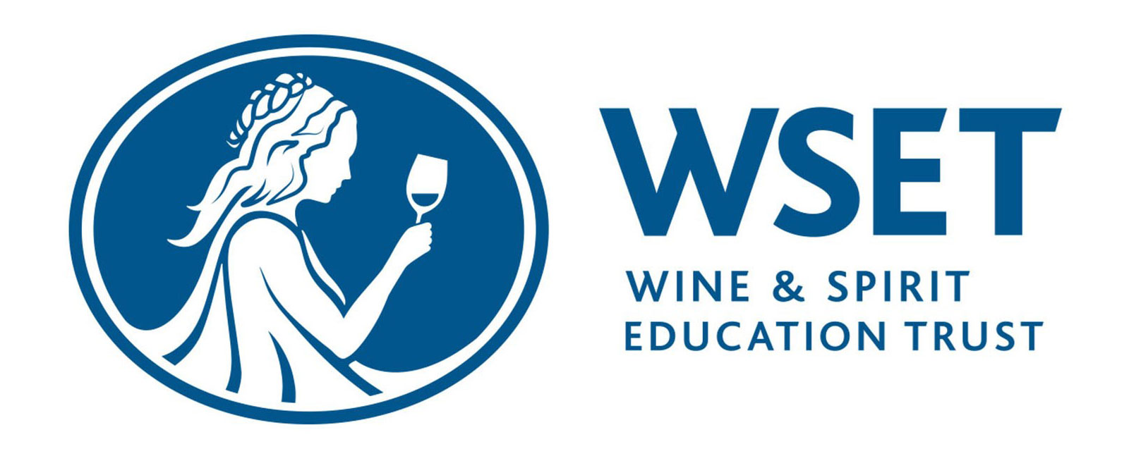 logotype for the wine and spirit education trust WSET