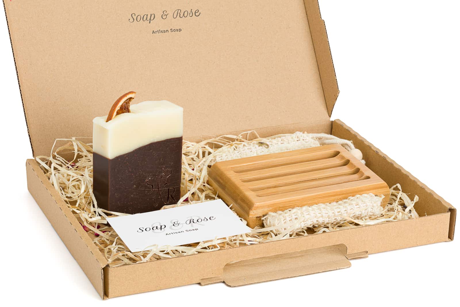 boxed handmade soap gift idea