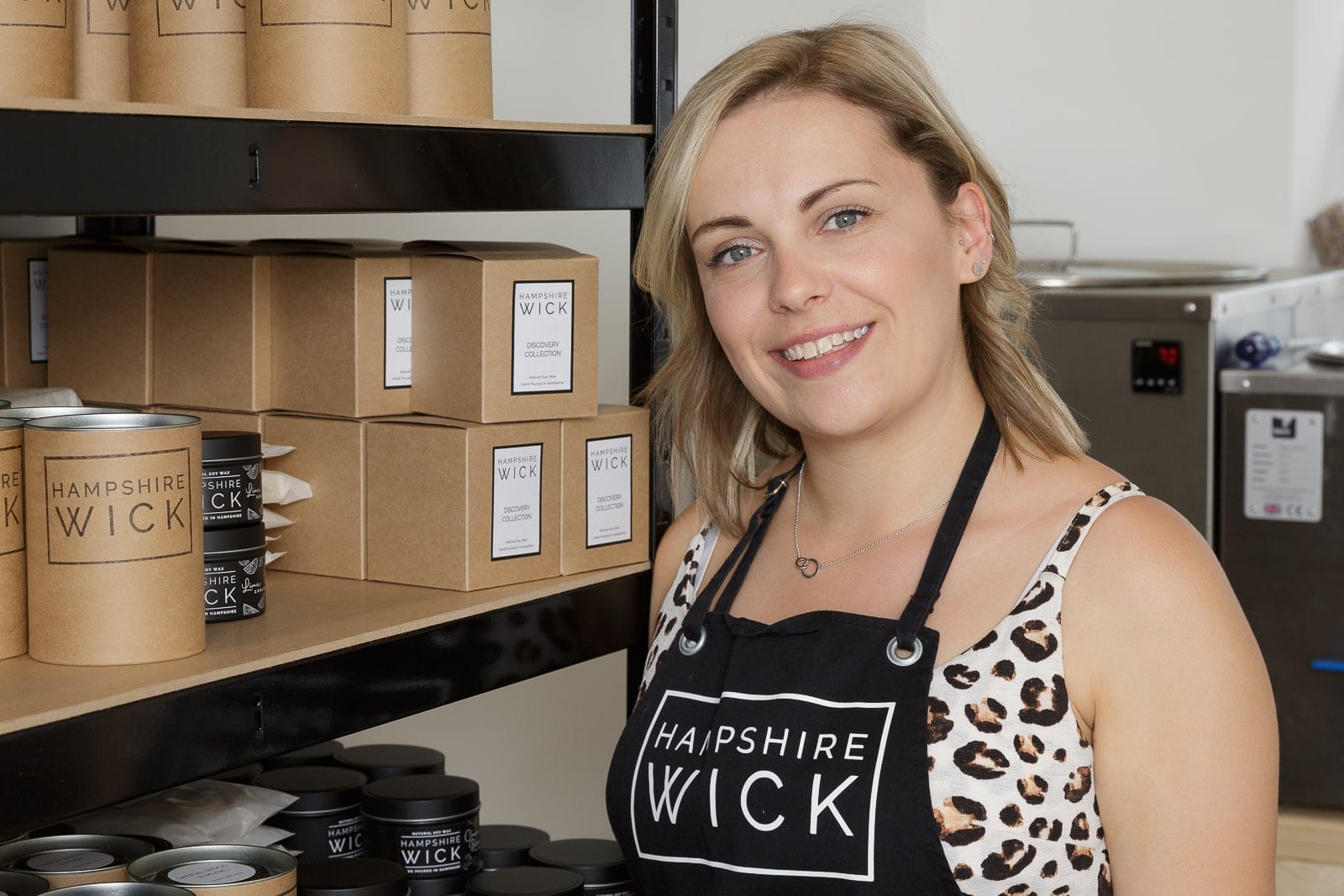 Hampshire wick business owner portrait