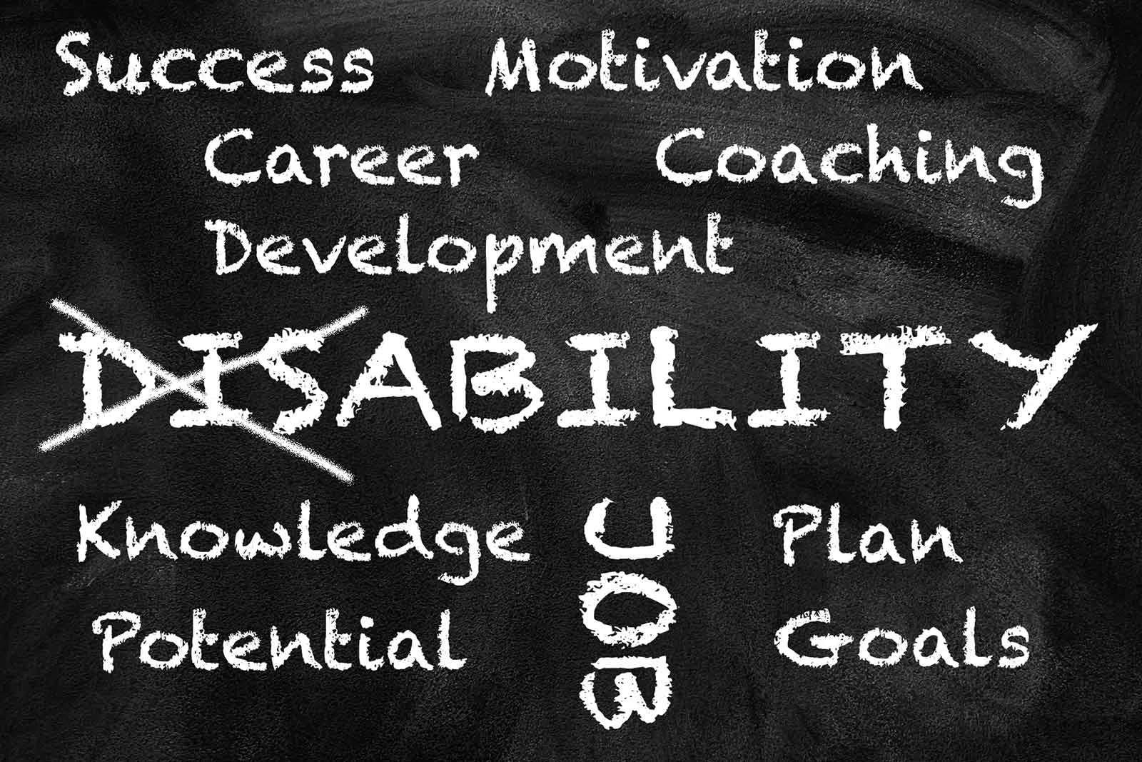 job-coach-descripition-on-blackboard job coach description written on blackboard