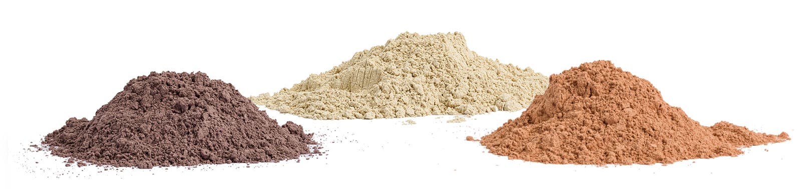 three types of clay used in soap making